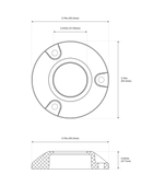 Diagram of a deflector accessory