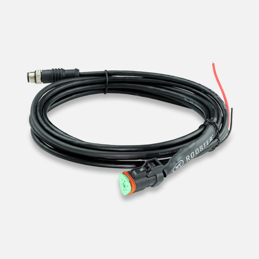 Photograph of a 3 pin J1939 equipment adaptor for Cummins equipment