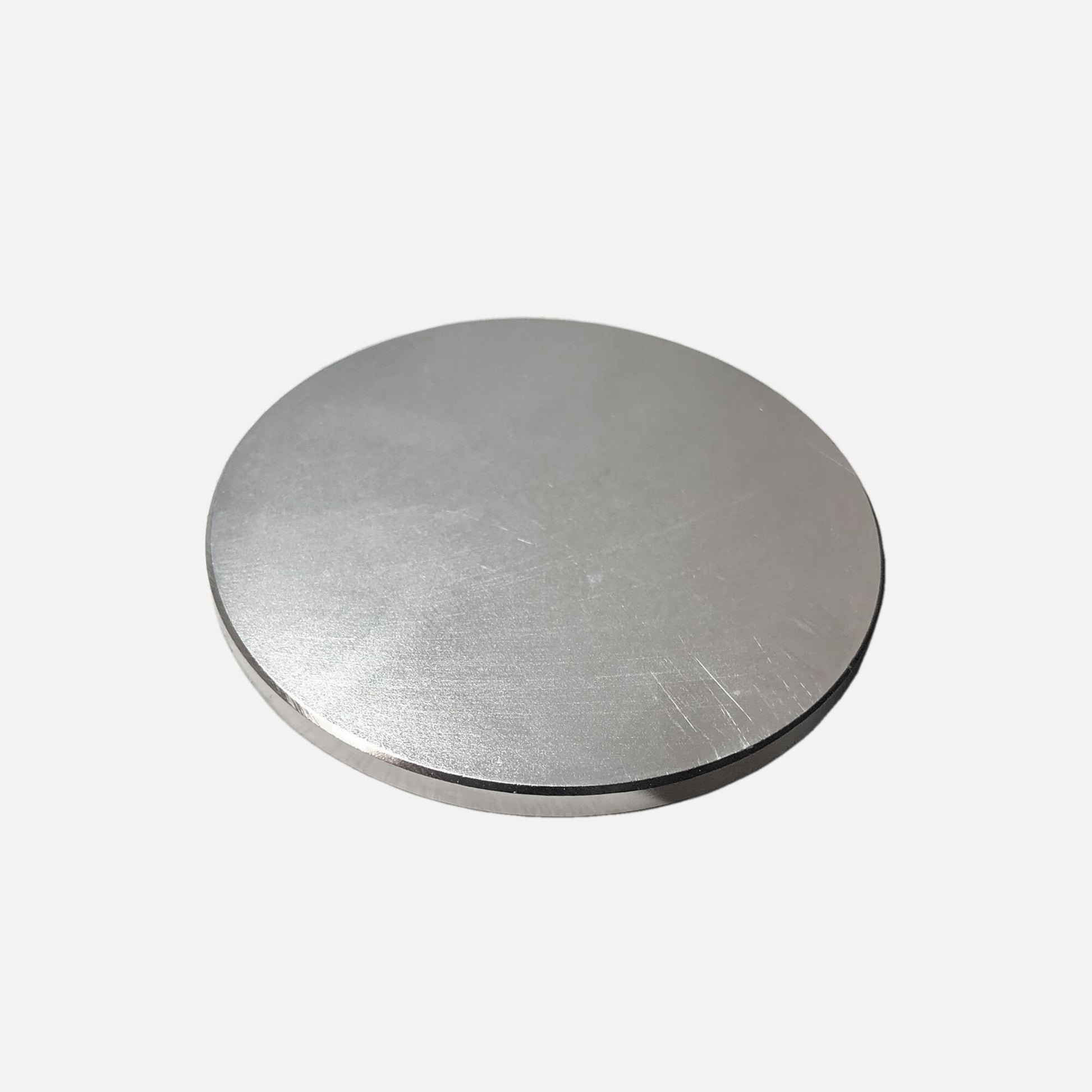 A circular industrial magnet